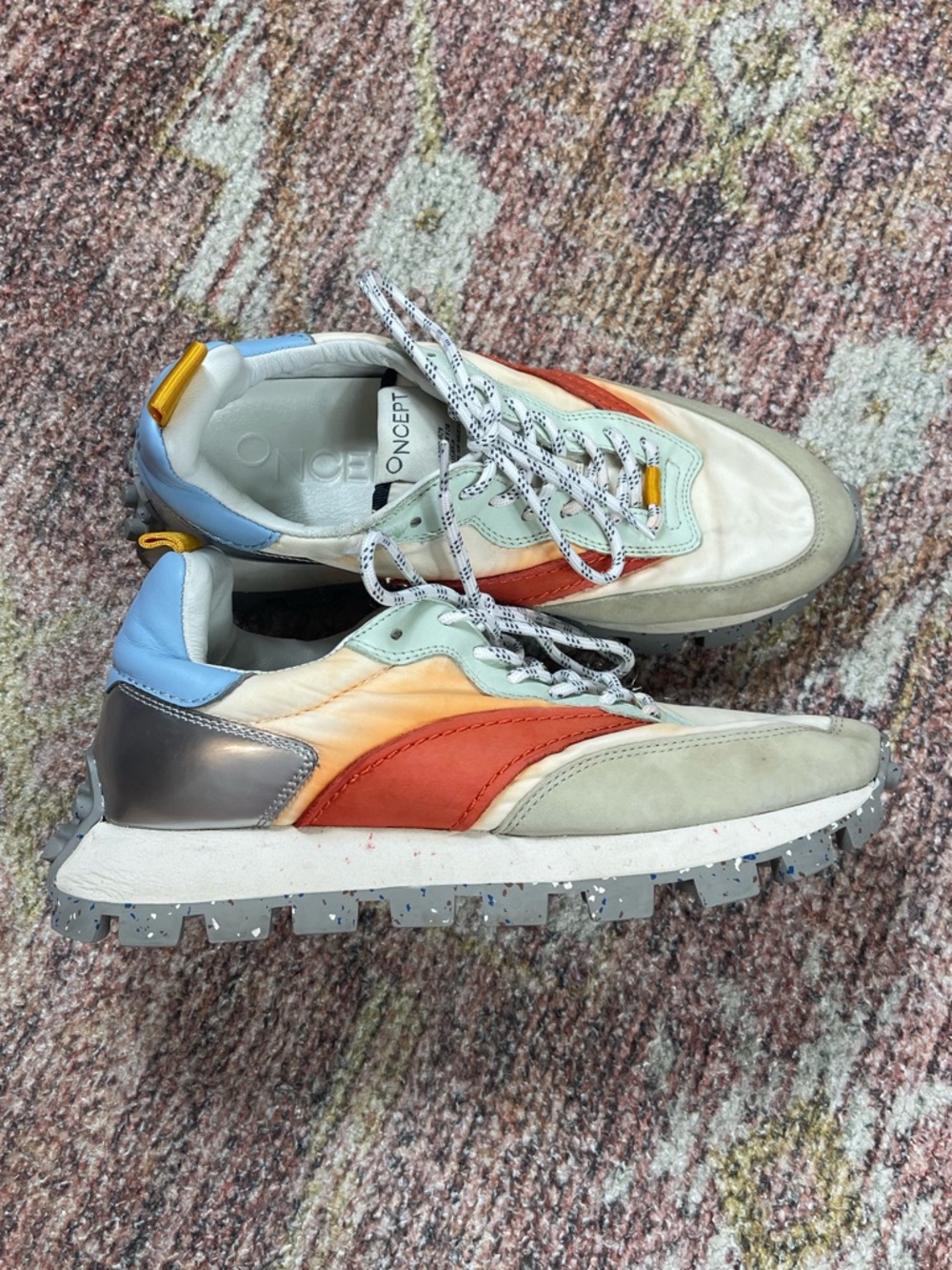 Oncept Osaka Elite Trainer Sneakers in Solar Size 7.5 - Picture 6 of 9